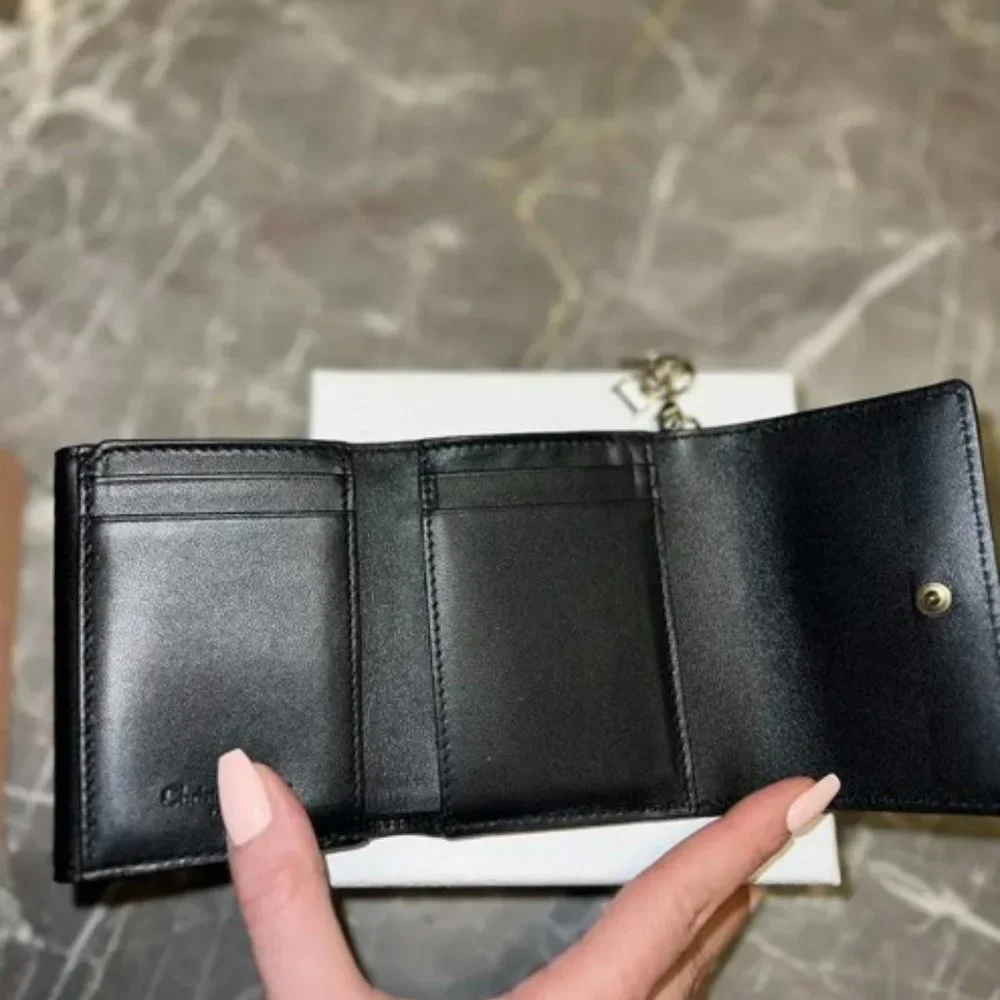 LADY DIOR LEATHER WALLET